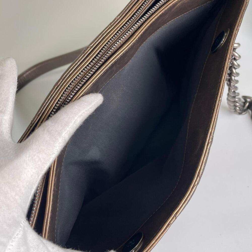 CHANEL Brown Caviar Leather Tote Bag - Picture 16 of 16